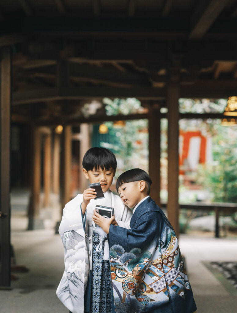 久伊豆神社　越谷　七五三　出張撮影