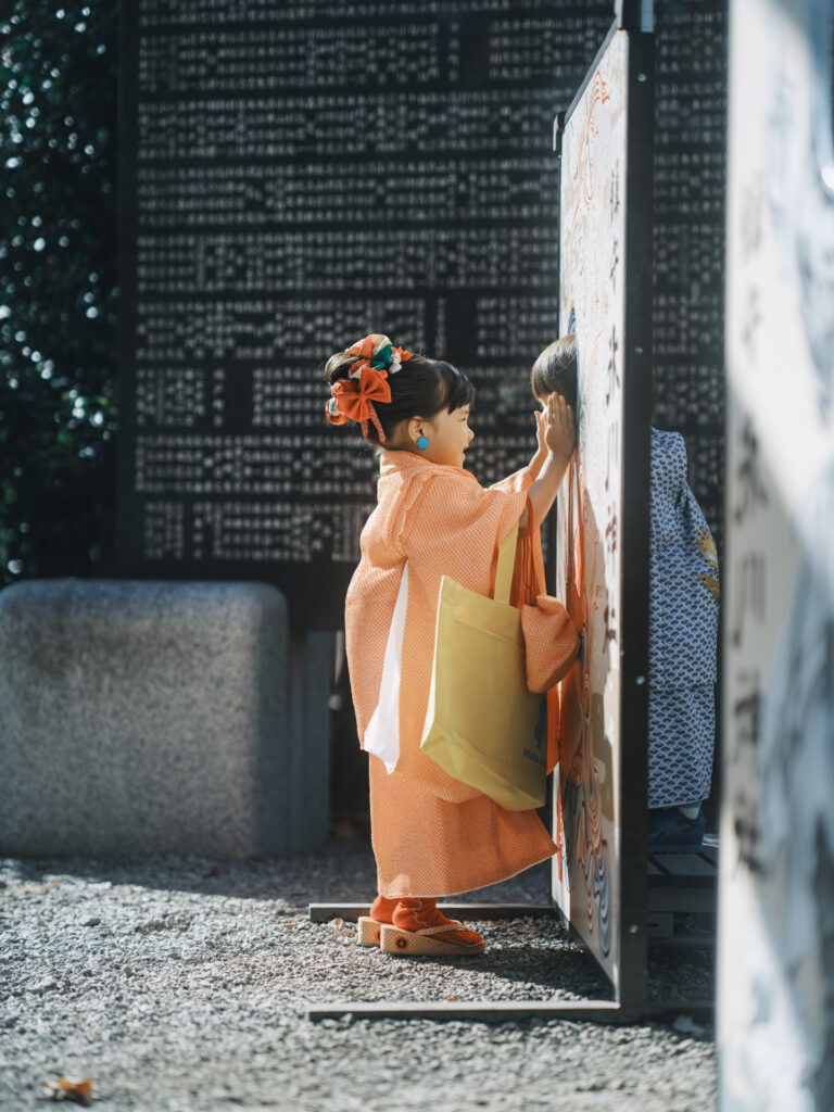 川口鎮守氷川神社　七五三　出張撮影
