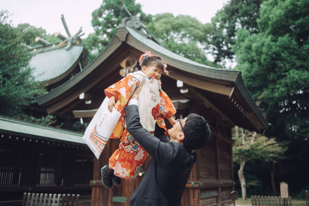大宮氷川神社　七五三　出張撮影