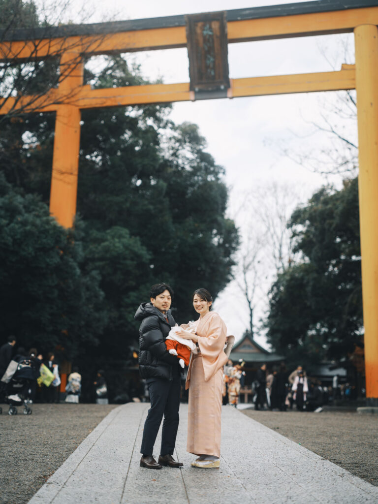 川越氷川神社　お宮参り　出張撮影