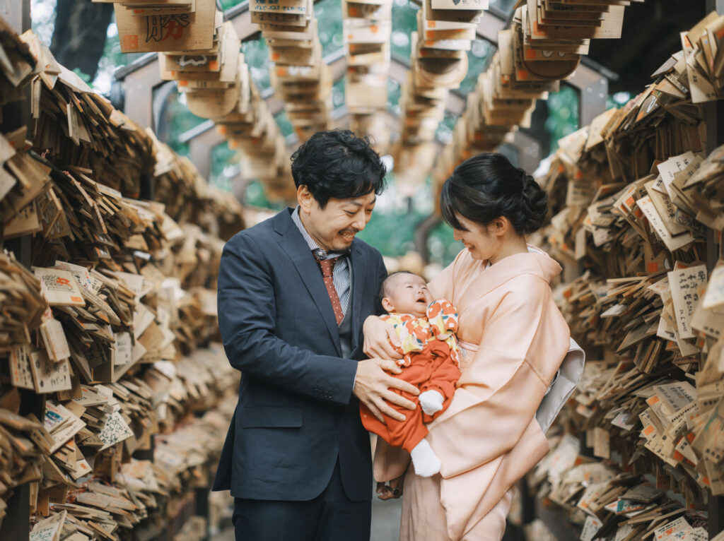 川越氷川神社　お宮参り　出張撮影