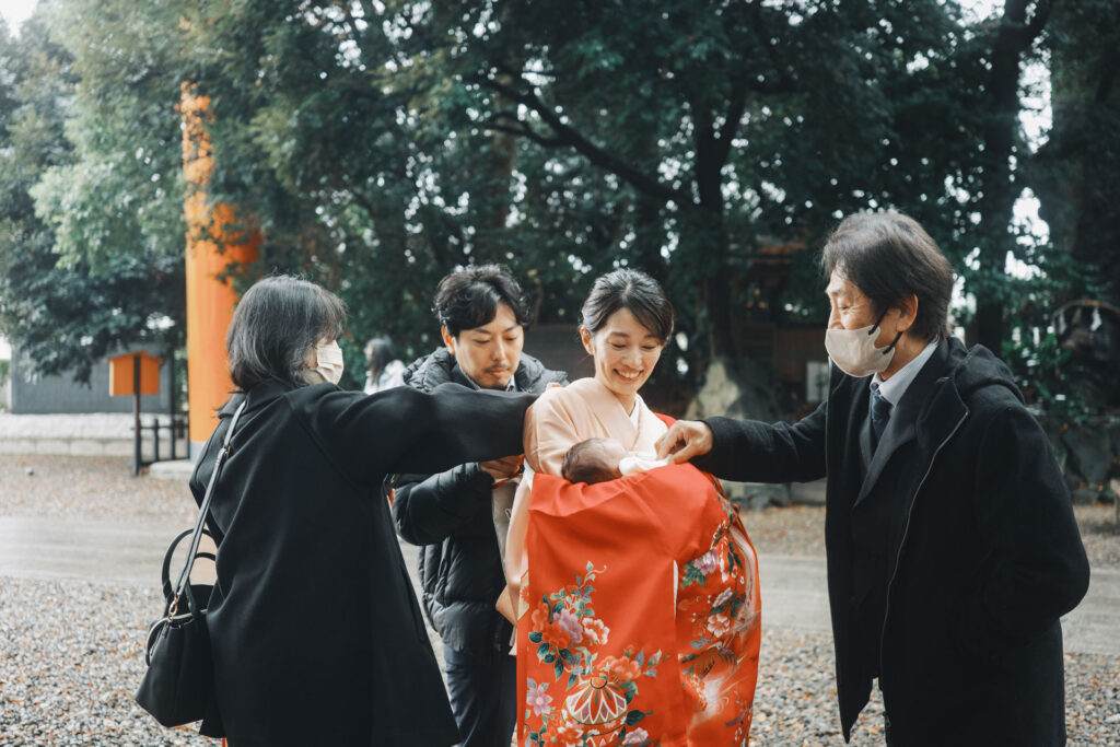 川越氷川神社　お宮参り　出張撮影