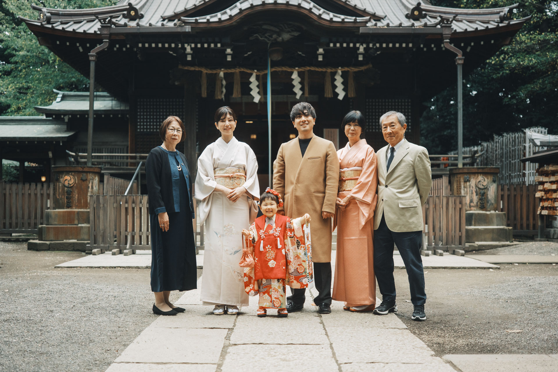 代々木八幡宮 七五三 出張撮影